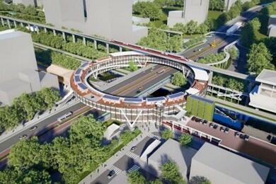   [長大]  ジャカルタの交通結節点ドゥクアタス地区の歩行者デッキ　連結性改善基本設計を受注